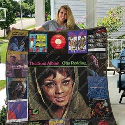 Otis Redding Albums Quilt Blanket For Fans Ver 17 and Home Decor