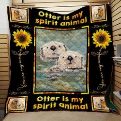 Otter Quilt Blanket Dhc0910743Vt and Home Decor