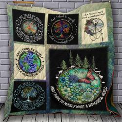 Our Beautiful Earth Quilt Blanket A173 and Home Decor