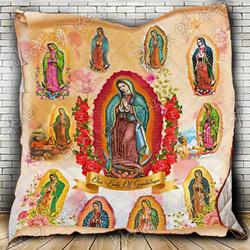 Our Lady Of Guadalupe Cl14100381Mdq Quilt Blanket and Home Decor