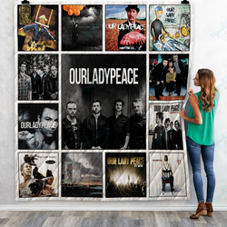 Our Lady Peace Albums Quilt Blanket Ver13 and Home Decor