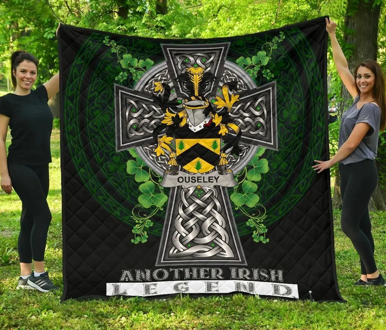 Ouseley Ireland Irish Legend JFJ10849 3D Customized Quilt 2707 and Home Decor