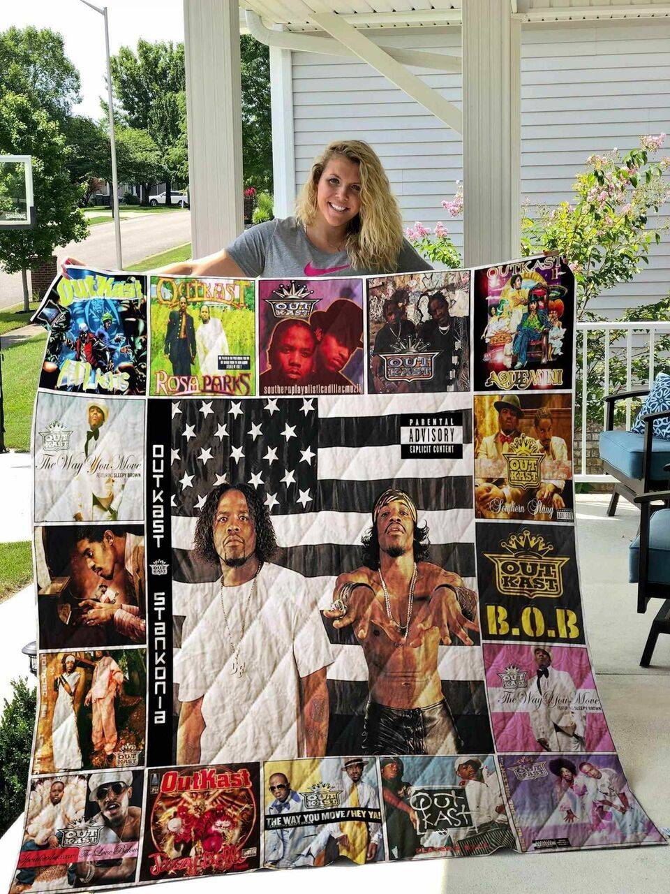 Outkast Blanket Th1809 Quilt and Home Decor