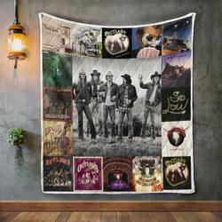 Outlaws Album Covers Quilt Blanket and Home Decor