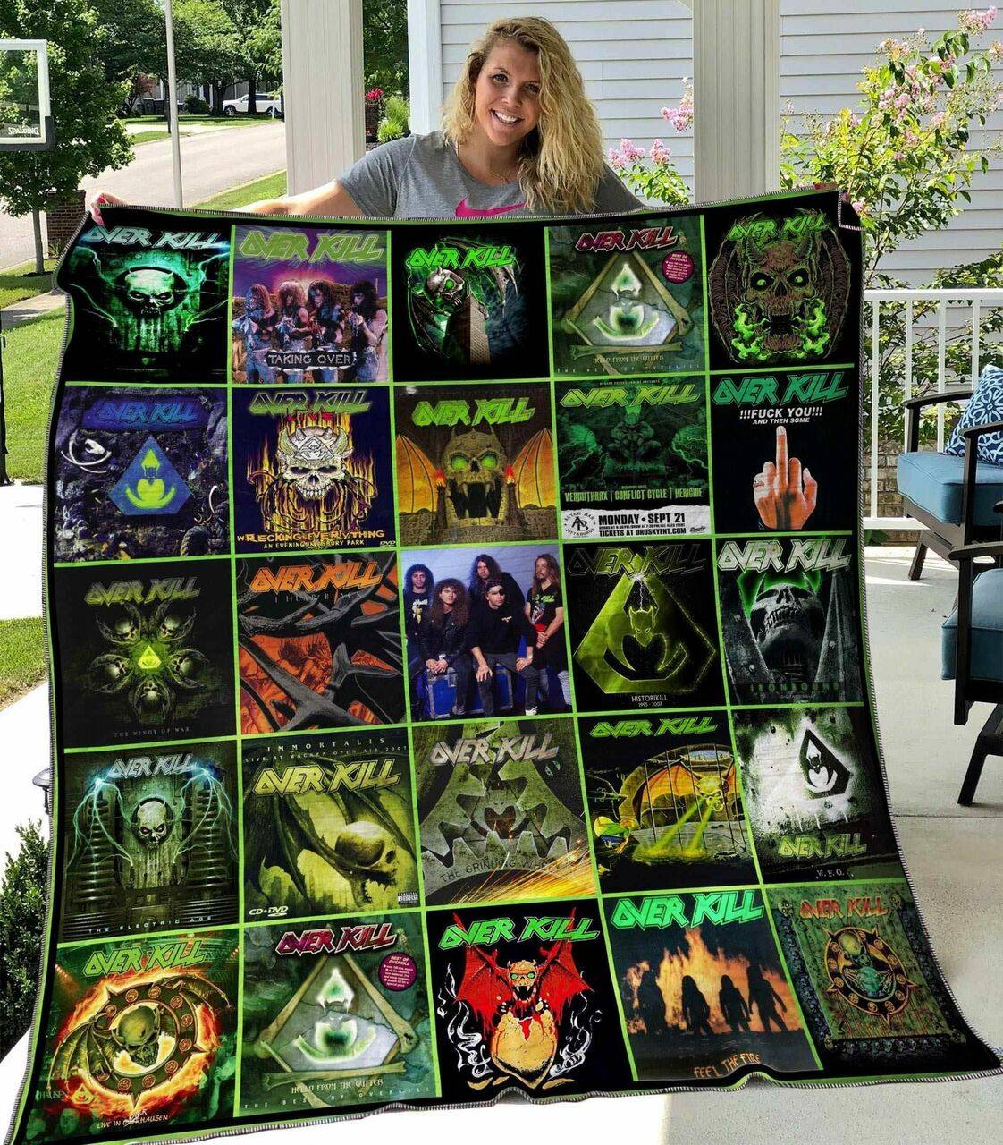 Over Kill Blanket Th2906 Quilt and Home Decor