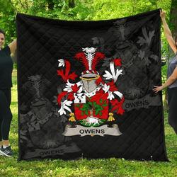 Owens Ireland Irish Family Crest JFJ10862 3D Customized Quilt 2707 and Home Decor