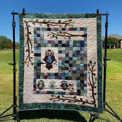 Owl Hur Quilt ba and Home Decor