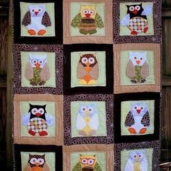 Owl Hur Quilt Cysiiq and Home Decor
