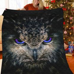 Owl JFJ10927 3D Customized Quilt 2707 and Home Decor