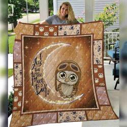 Owl JFJ10928 3D Customized Quilt 2707 and Home Decor