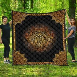 Owl Mandala KJ18 NTTH011298 3D Customized Quilt and Home Decor