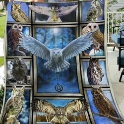 Owl Night Quilt Tdhmg and Home Decor
