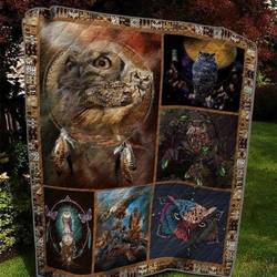 Owl Owl Dreamcatcher Sc Quilt Derqvv and Home Decor