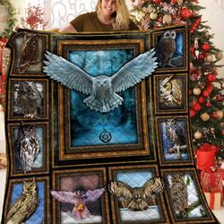 Owl Quilt Blanket BBB251020NL and Home Decor