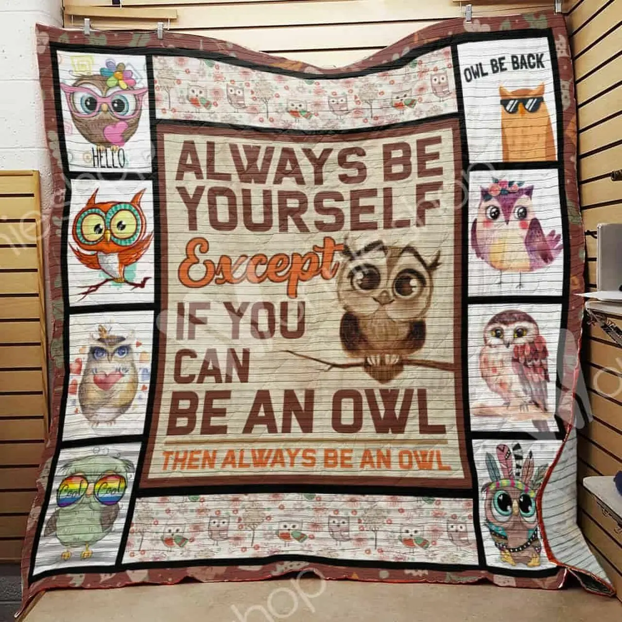 Owl Quilt Blanket Dhc0302827Td and Home Decor
