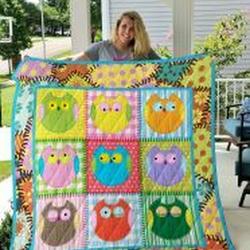 Owl Quilt Blanket Lukiai Dhc0301768Dd and Home Decor