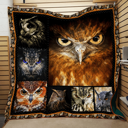 Owl Quilt Bxr and Home Decor