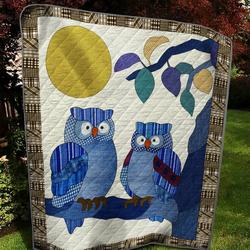Owl Quilt Tdhdq and Home Decor