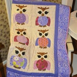 Owl Quilt Tdhdr and Home Decor