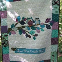 Owl Quilt Tdhed and Home Decor