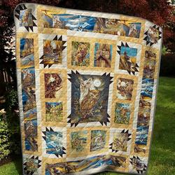 Owl Quilt Tdhfz and Home Decor