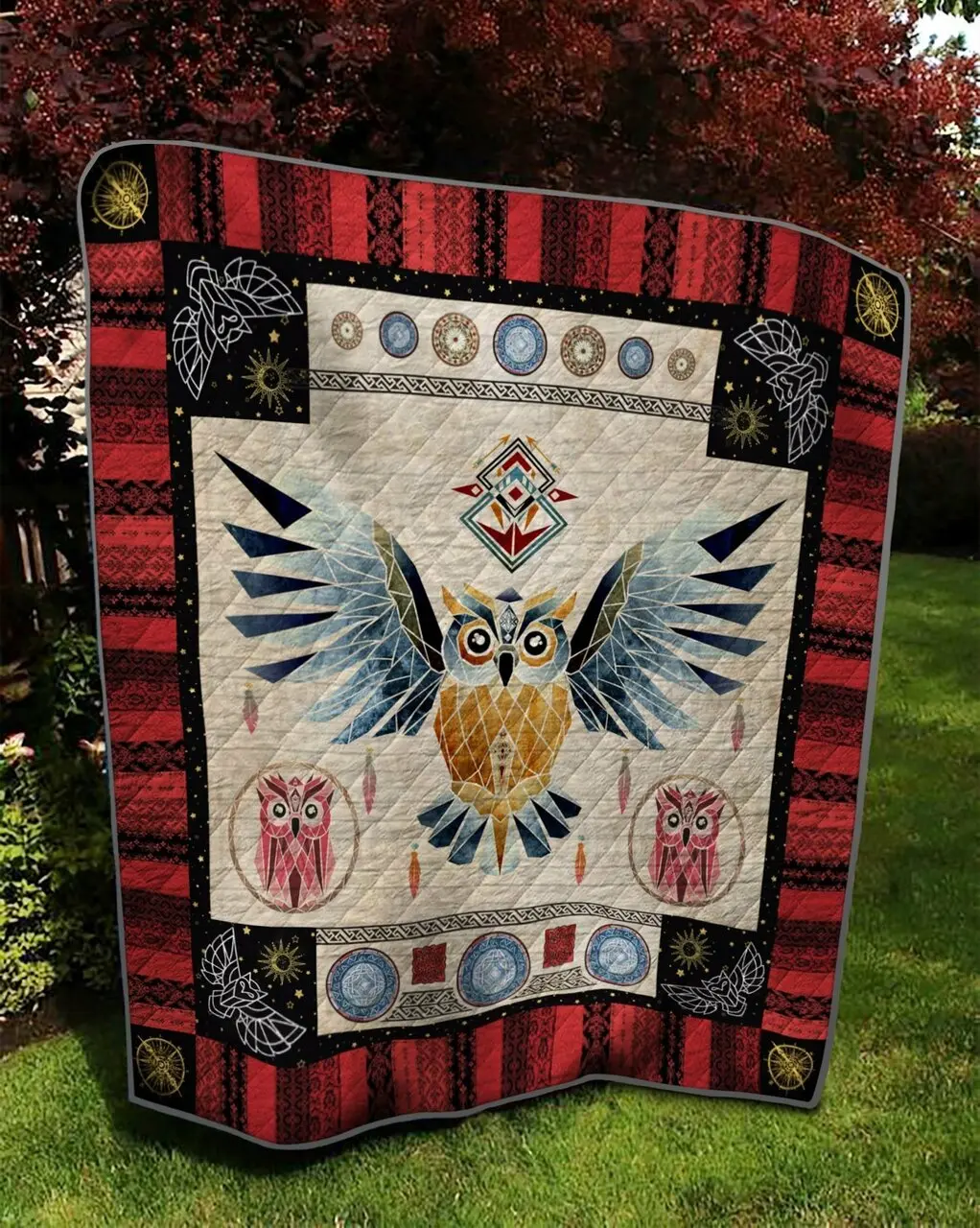 Owl Quilt Tdhgh and Home Decor