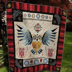 Owl Quilt Tdhgh and Home Decor