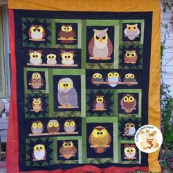 Owl Quilt Tdhmq and Home Decor