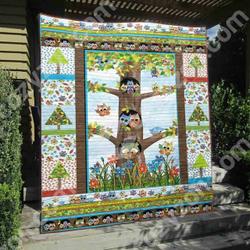 Owl Quilt Tdhtq and Home Decor