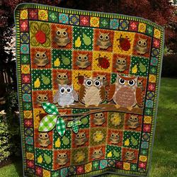 Owl Quilt Tdhxl and Home Decor