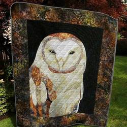 Owl Td10111210 Quilt Blanket and Home Decor