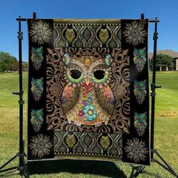Owl Td2809692 Quilt Blanket and Home Decor
