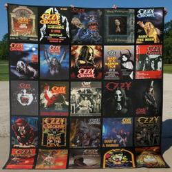 Ozzy Osbourne Quilt Blanket Hvt290512  Quilt and Home Decor