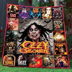 Ozzy Osbourne Ver1 Blanket Th1507 Quilt and Home Decor