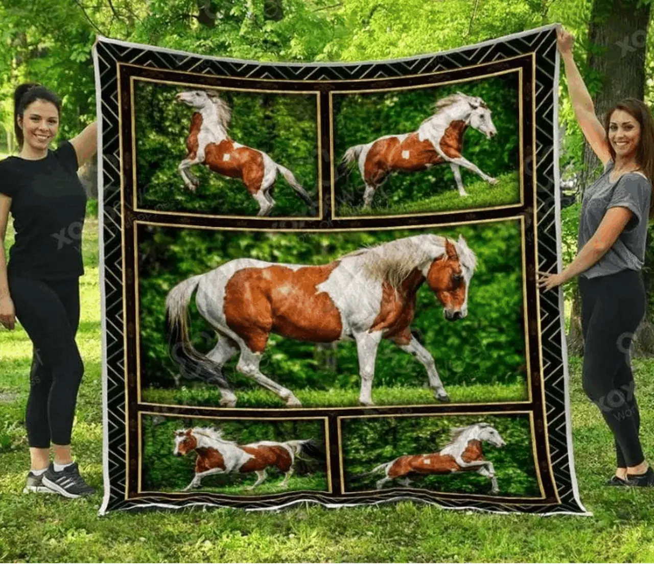 Paint Horse Quilt Tdhwd and Home Decor