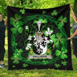 Palliser Ireland Irish Celtic Shamrock Knot Circle JFJ11018 3D Customized Quilt 2707 and Home Decor