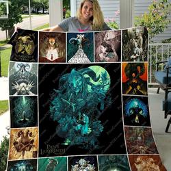 Pan S Labyrinth Quilt Blanket 01 and Home Decor