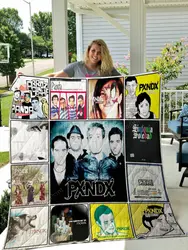Panda Band Quilt Blanket and Home Decor