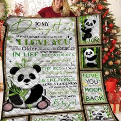 Panda JFJ11036 3D Customized Quilt 2707 and Home Decor