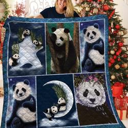 Panda Quilt Blanket Bbb251005Mh and Home Decor