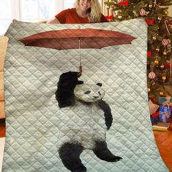 Panda Quilt Blanket and Home Decor