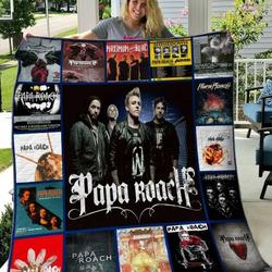Papa Roach Quilt Blanket Hvt200620  Quilt and Home Decor
