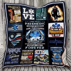 Paramedic Life Clm210630 Quilt Blanket and Home Decor