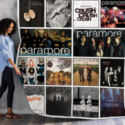 Paramore Albums Quilt Blanket For Fans Ver 14 and Home Decor