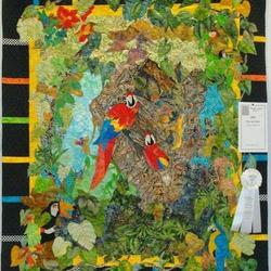 Parrot Cla08110699Q Quilt Blanket and Home Decor