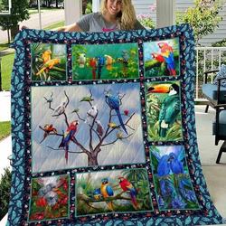 Parrot E Quilt Derqcb and Home Decor