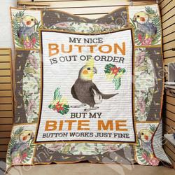 Parrot Quilt Blanket Dhc06021157Td and Home Decor
