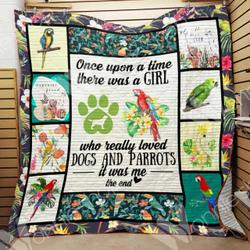 Parrot Quilt Blanket Dhc06021196Td and Home Decor