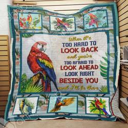 Parrot Quilt Blanket Dhc06021199Td and Home Decor