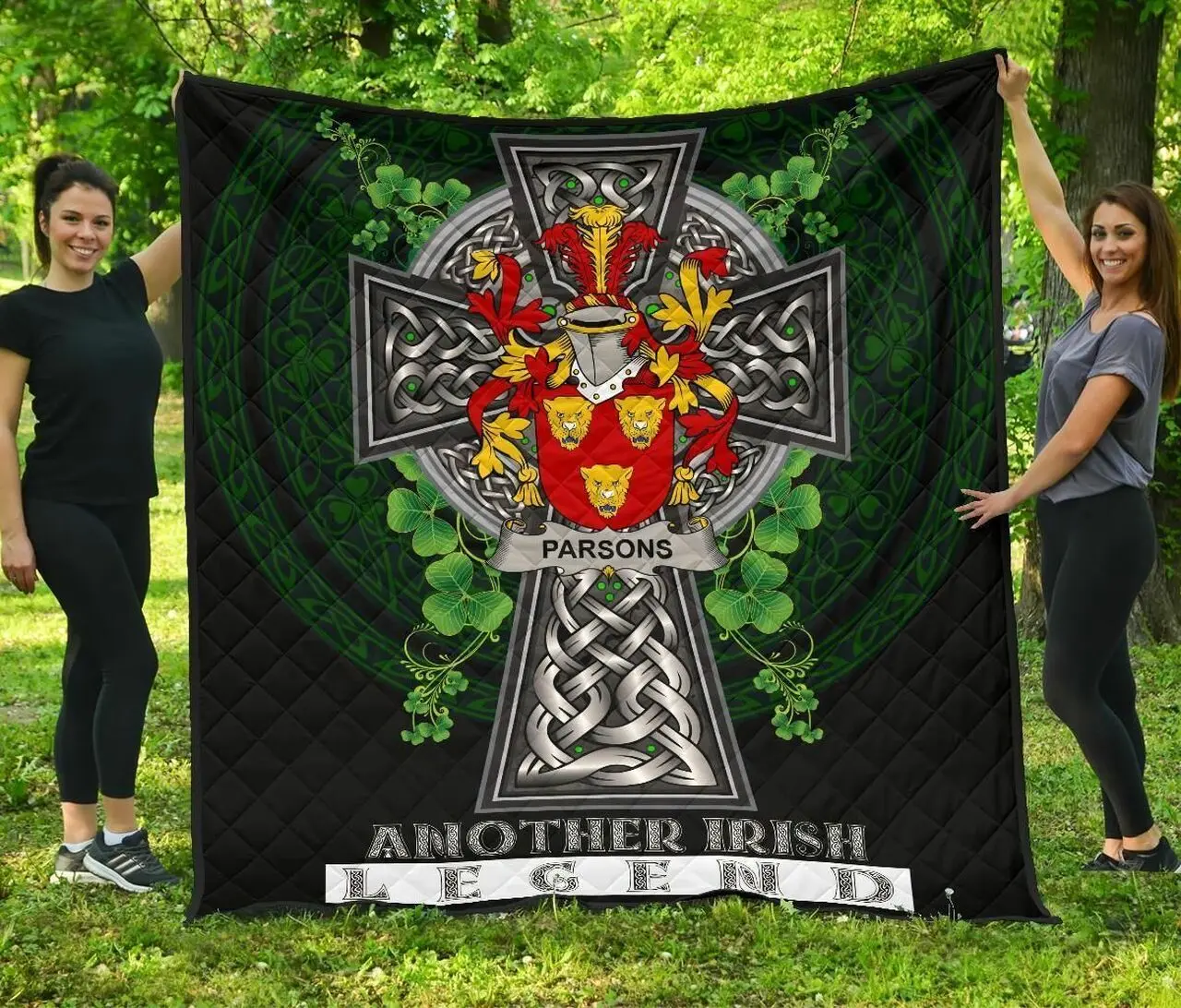 Parsons Ireland Irish Legend JFJ11117 3D Customized Quilt 2707 and Home Decor